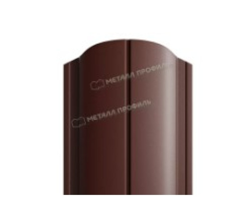 Штакетник Металл Профиль Ellipse-O 19×126, Puretan 0,5 мм в Чехове