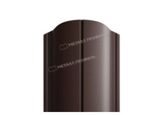 Штакетник Металл Профиль Ellipse-O 19×126, Puretan 0,5 мм в Чехове