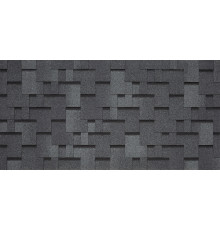 Гибкая черепица Tegola UNICA LAZIO Granito 454, серый с отливом