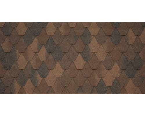 Гибкая черепица Тегола UNICA SARDEGNA Legno 424, темное дерево