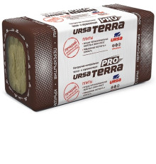 Утеплитель URSA TERRA 34 PN PRO 1250х610х50 мм, 24 плиты